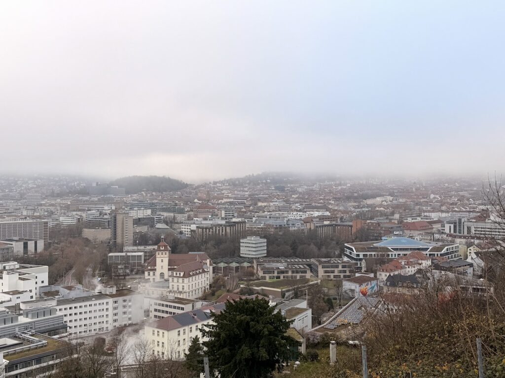 Spaziergang Ausblick am Samstagmorgen