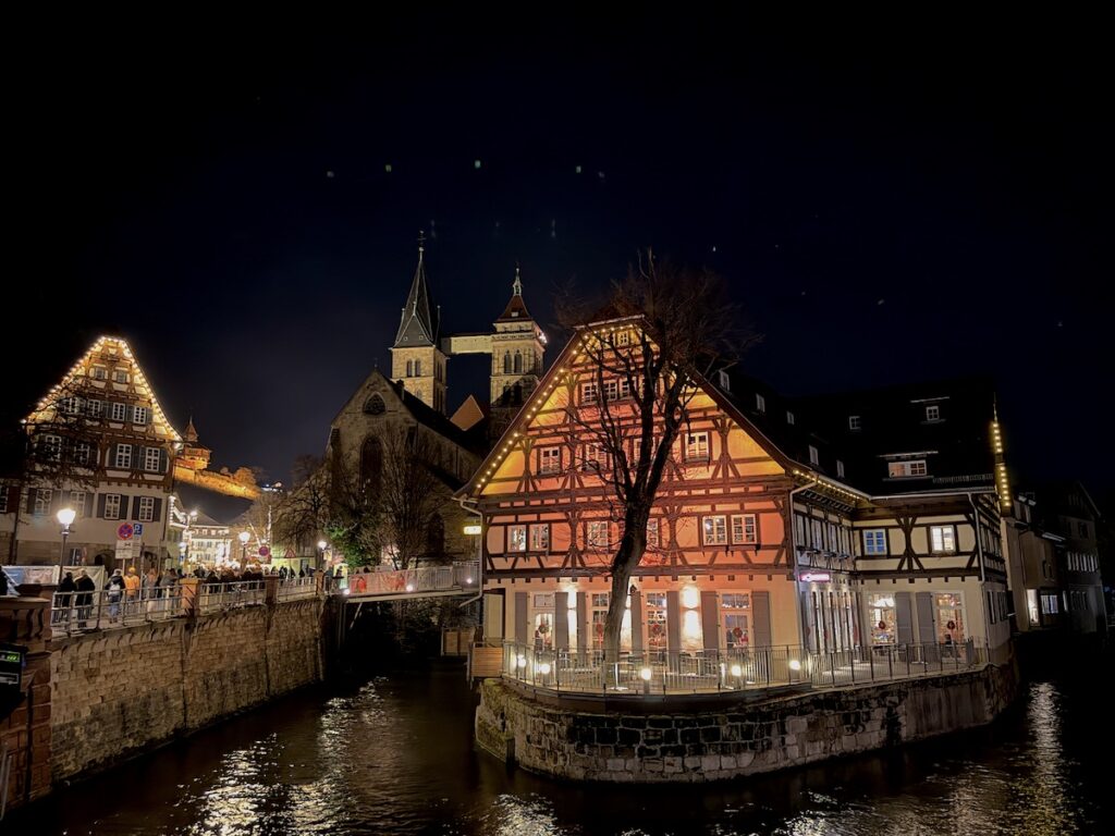 Esslingen bei Nacht
