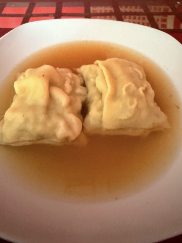 Maultaschen in der Brühe