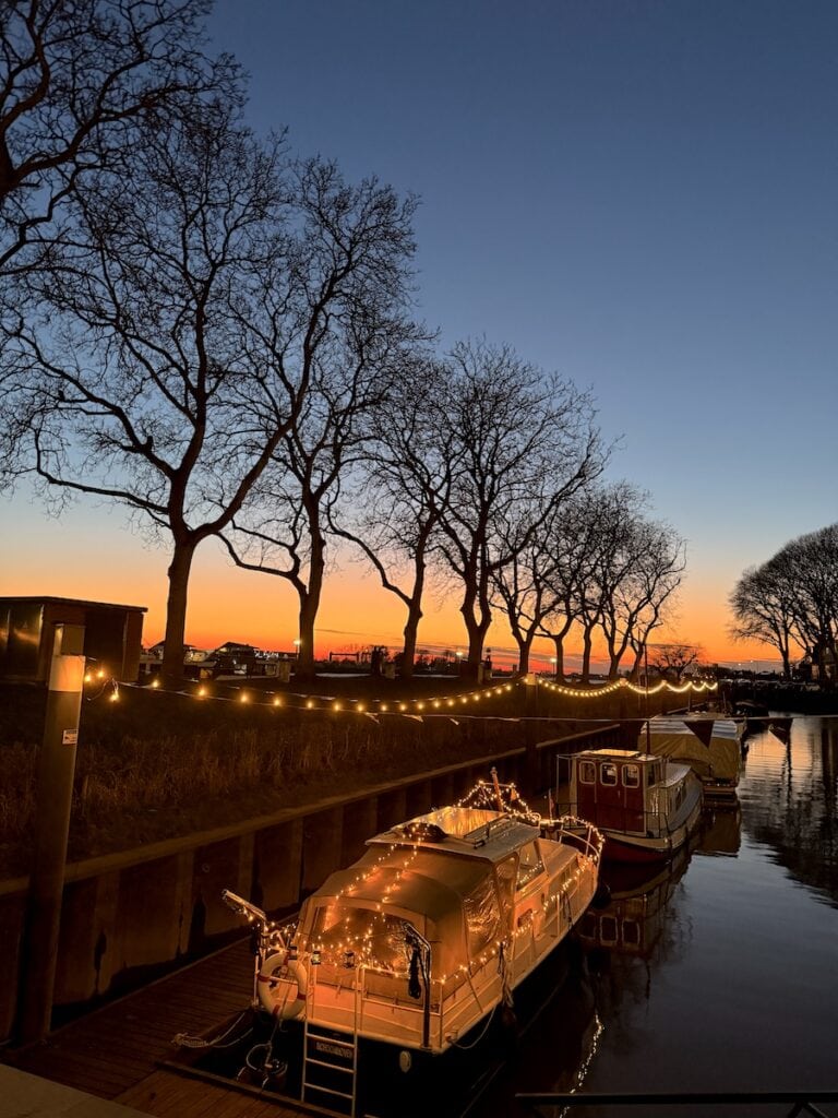Sonnenuntergang in Schoonhoven