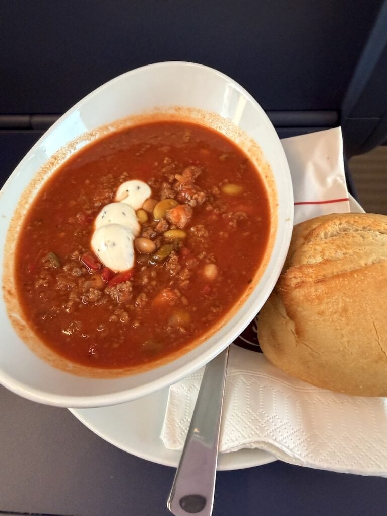 Rückreise Chili in der Bahn