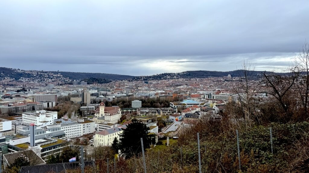 Ausblick beim Mittagsspaziergang