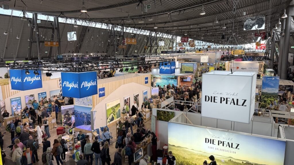 Ein Blick in Halle 6 zur CMT 2026