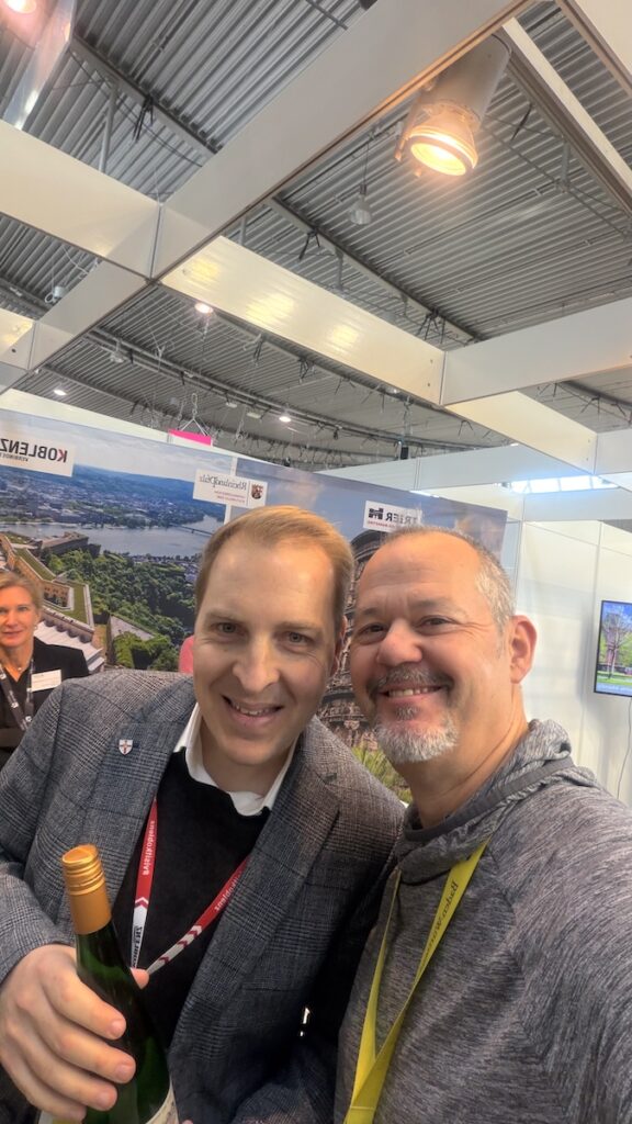 Johannes und ich auf der CMT 2026