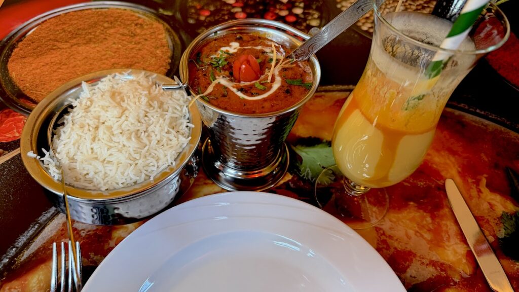 Mein Essen, sehr, sehr lecker