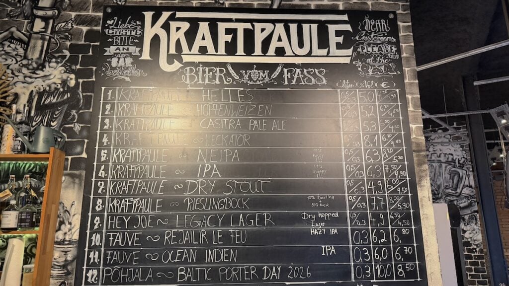 On Tap am Donnerstag im Kraftpaule