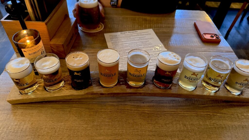Biertasting im Riegele Augsburg