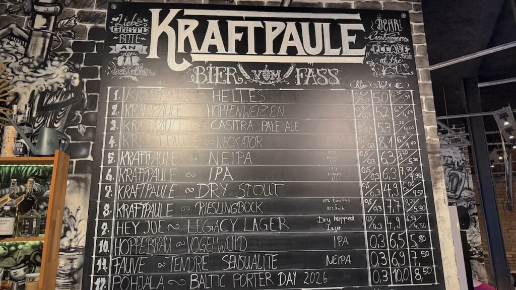 On Tap an diesem Donnerstag im Kraftpaule