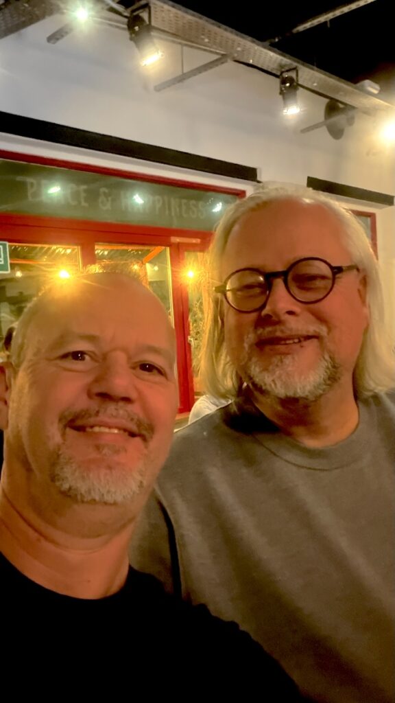 Henning und ich im Kraftpaule