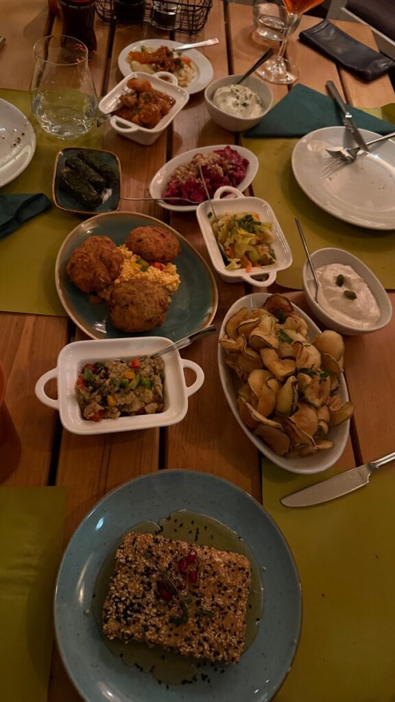 Vorspeisen für 3 für uns 4