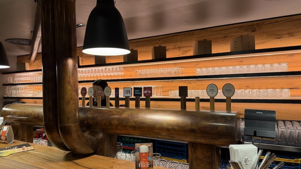 Die Bar im Barfüßer in Ulm