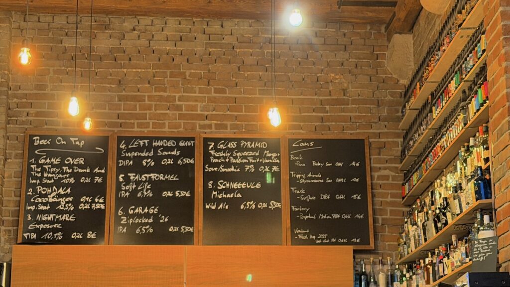 On Tap in Mon Petit Cafe in Bad Cannstatt