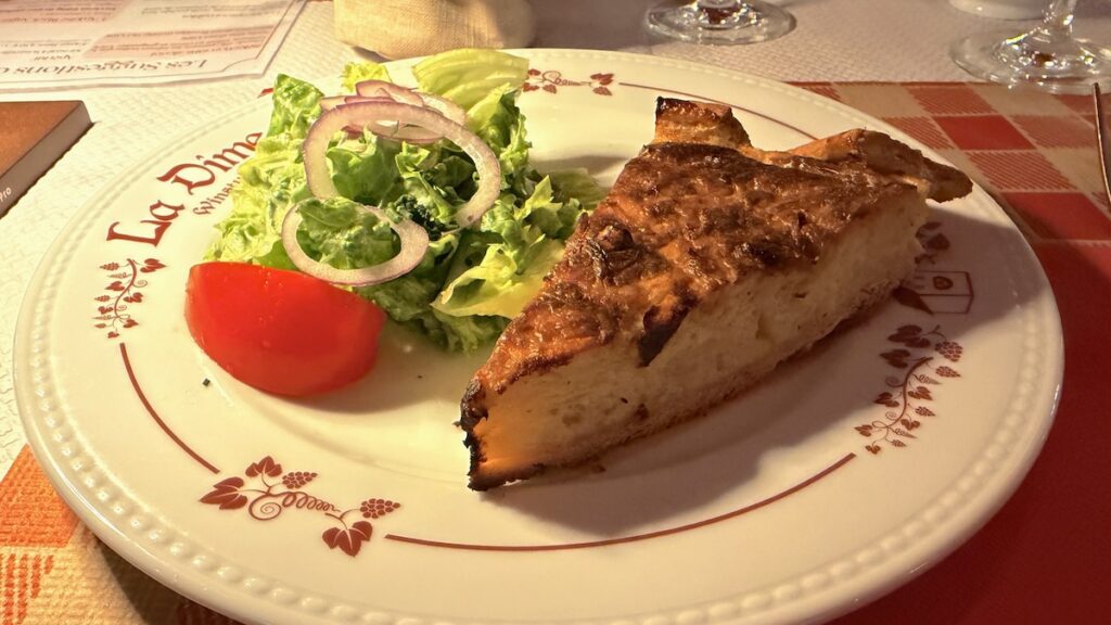 Vorspeise: Zwiebelkuchen