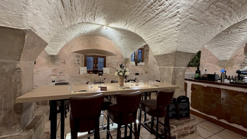 Kurz bevor es voll wurde in der La Stub des Gourmets