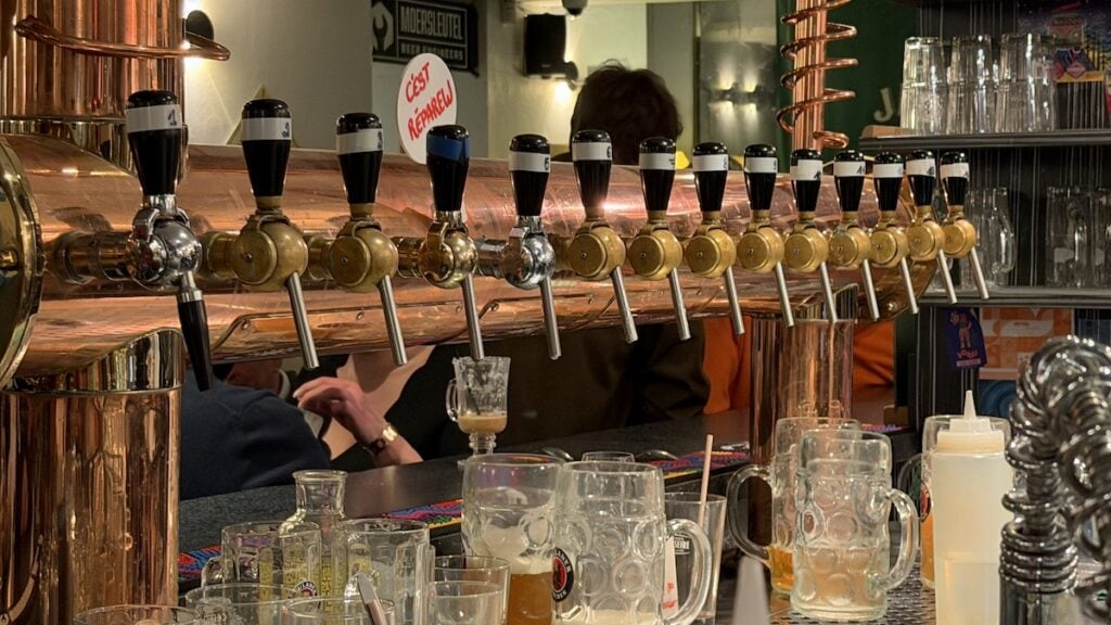 Zapfhähne im L'Intenable