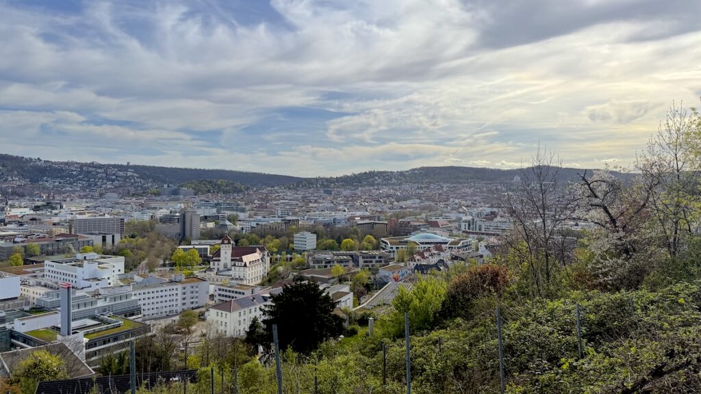 Ausblick am Montagnachmittag