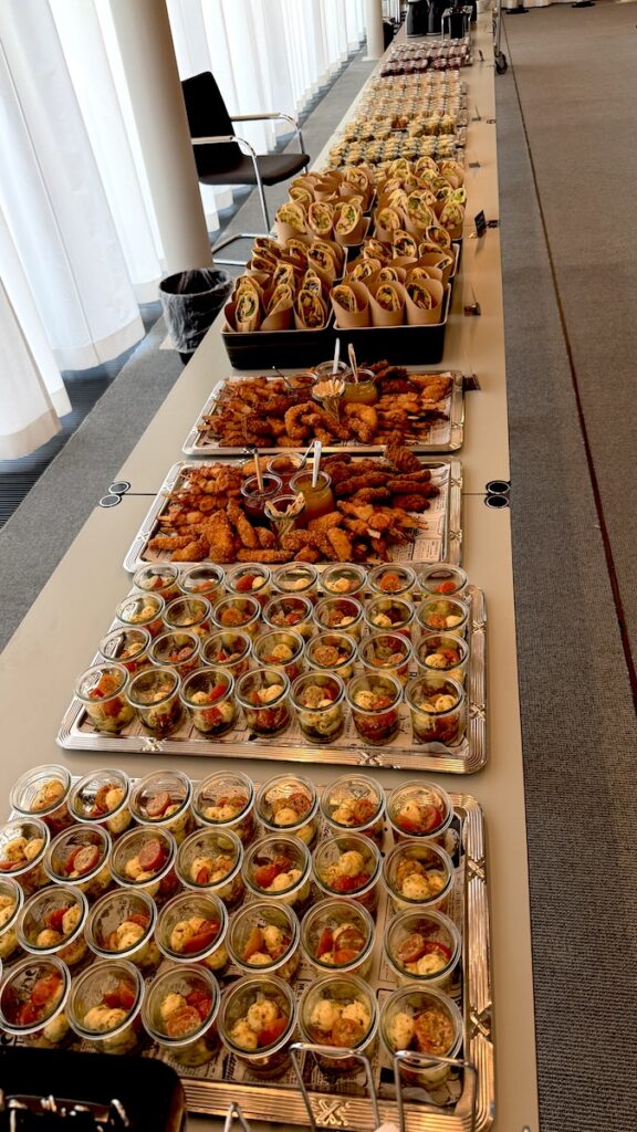 Tolles Fingerfood Catering bei der BarmeniaGothaer