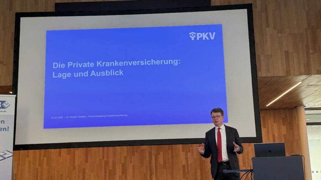 Dr. Florian Reuther, Verbandsdirektor bei Verband der Privaten Krankenversicherung (PKV)