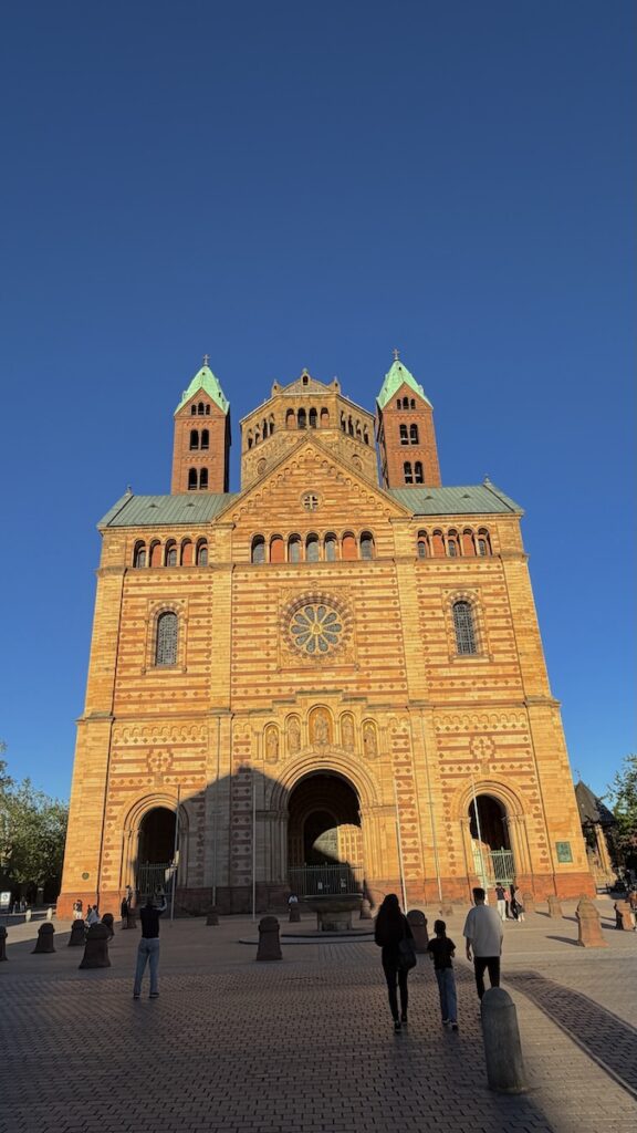 Der Dom in Speyer in der Abendsonne
