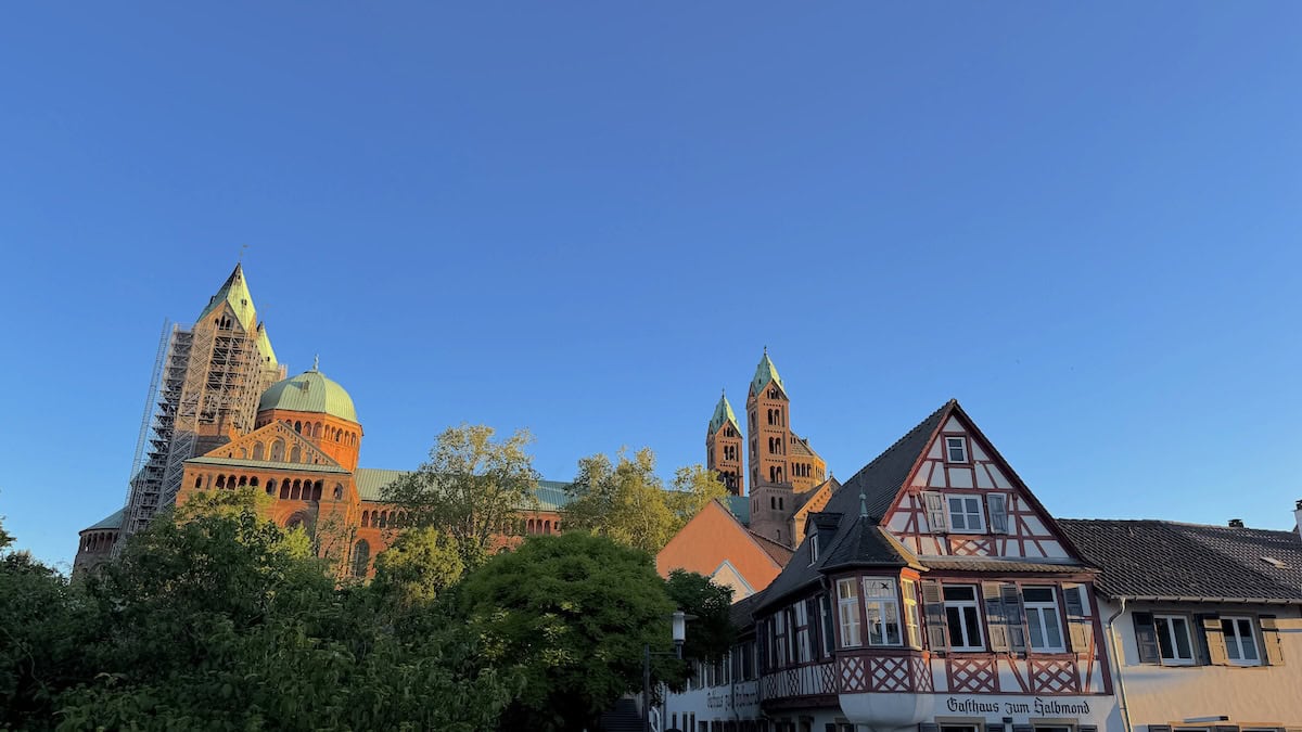 Der Dom von der Sonnenbrücke aus