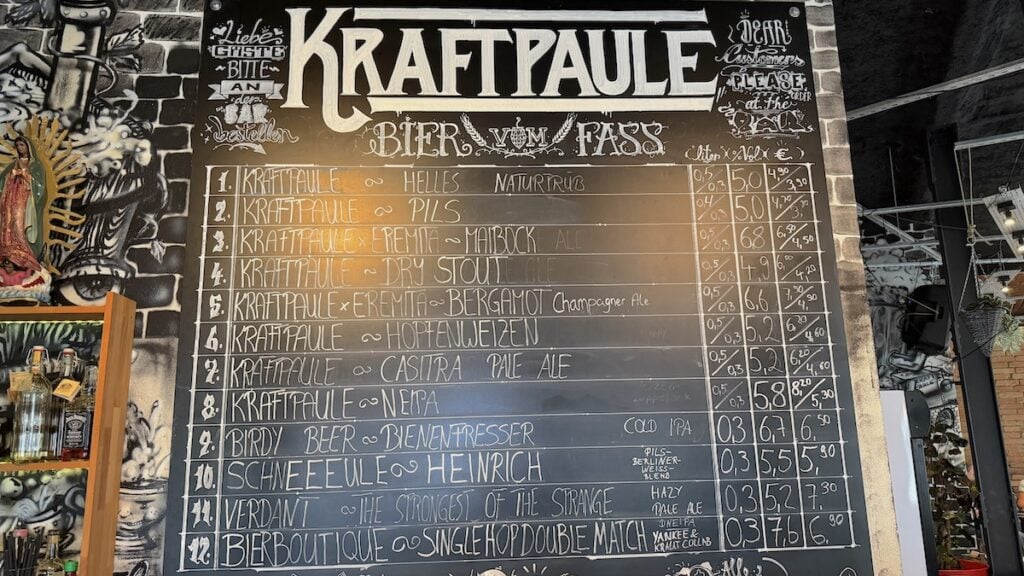 Samstag on Tap im Kraftpaule