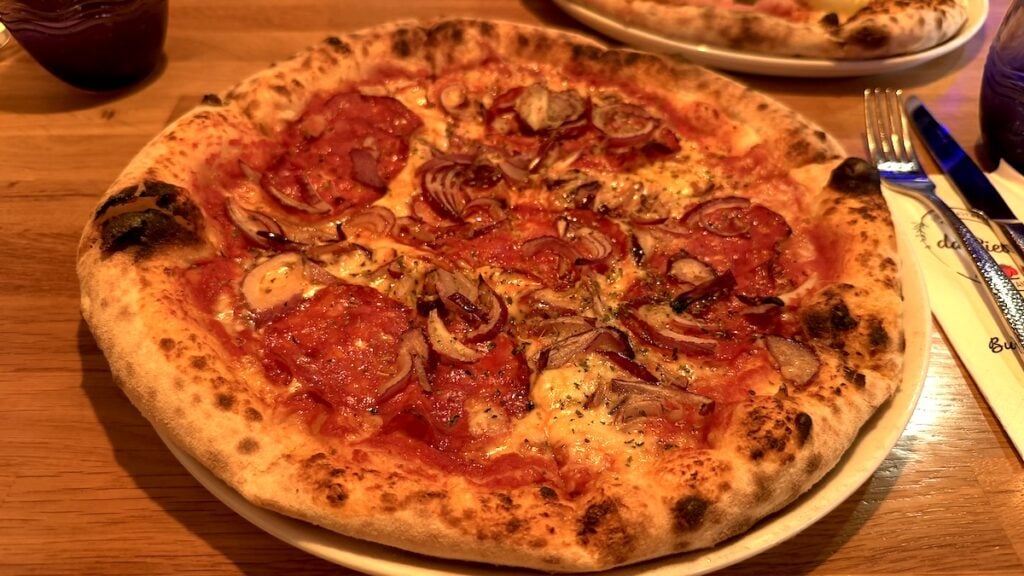 Pizza Inferno im Da Pietro