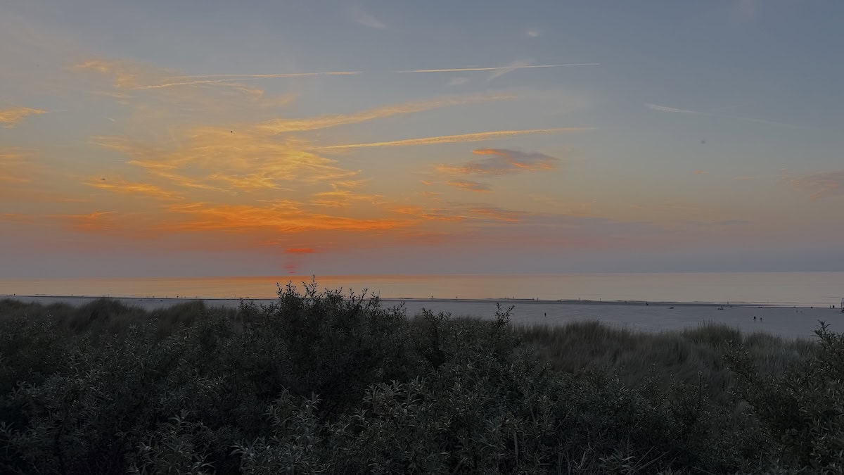 Sonnenuntergang auf Juist