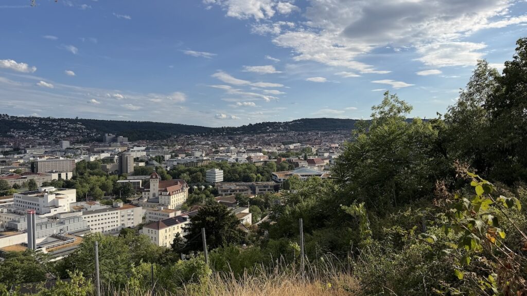 Ausblick während des Spazierganges