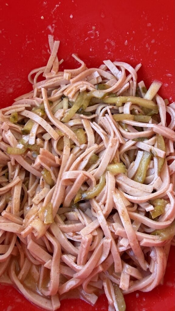 Wurstsalat Nummer 2 diese Woche