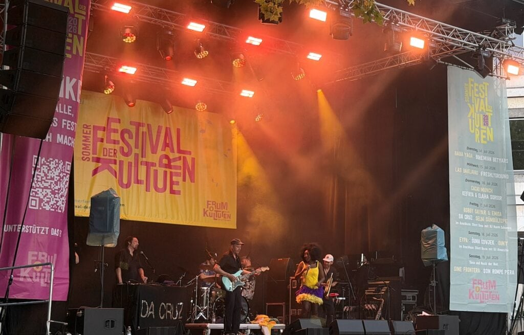 Da Cruz auf dem Sommerfestival der Kulturen 2026