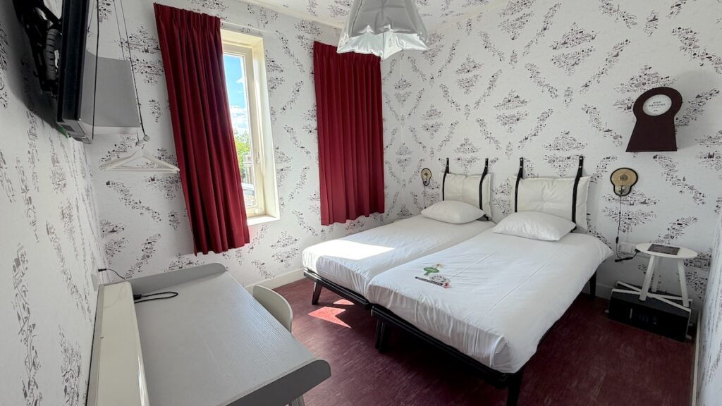 Unser Zimmer im Kaboom Maastricht