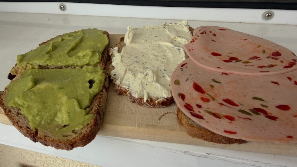 Brot zum Mittagessen