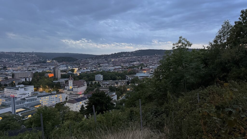 Ausblick beim Spaziergang