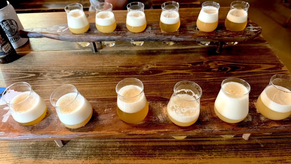 Die Nummern 7 - 12 als Tasting Tray