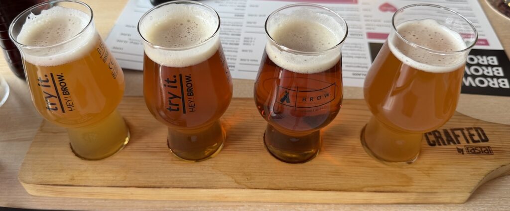 Bierprobe im brow. in Leonberg