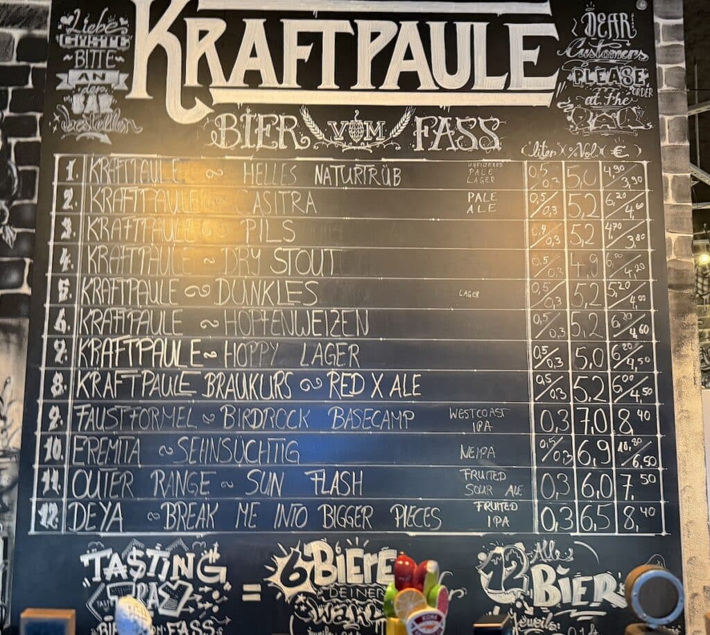 On Tap an diesem Freitagabend im Kraftpaule