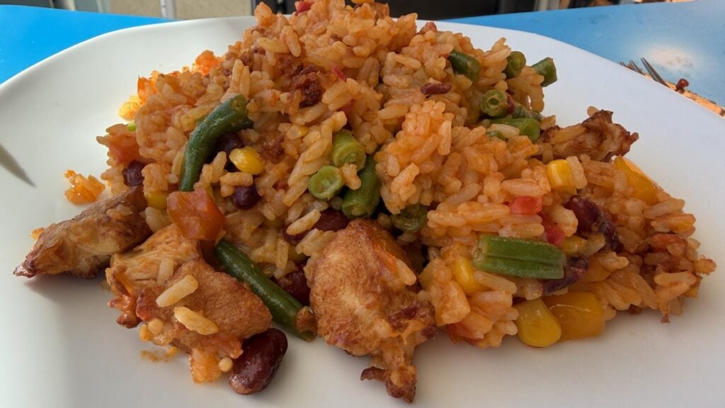 Mexico Hähnchen Pfanne von Frosta