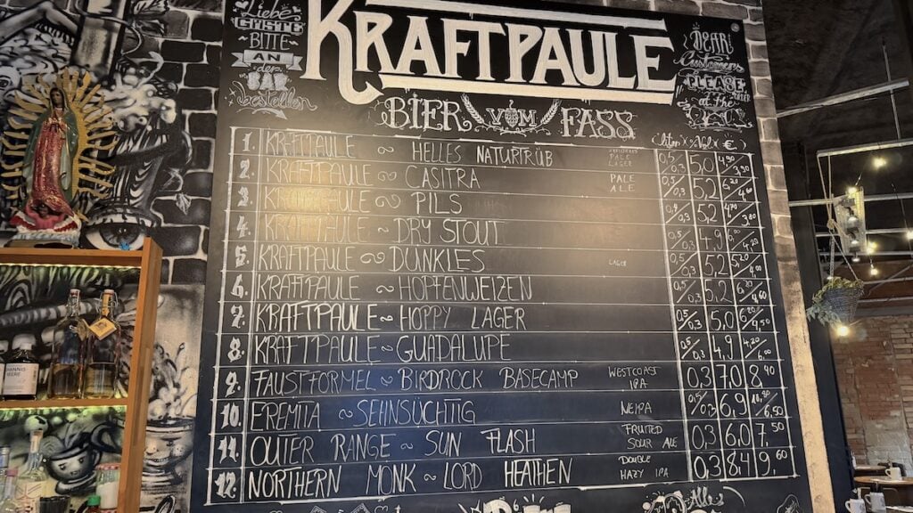 Kraftpaule on tap am Mittwochabend