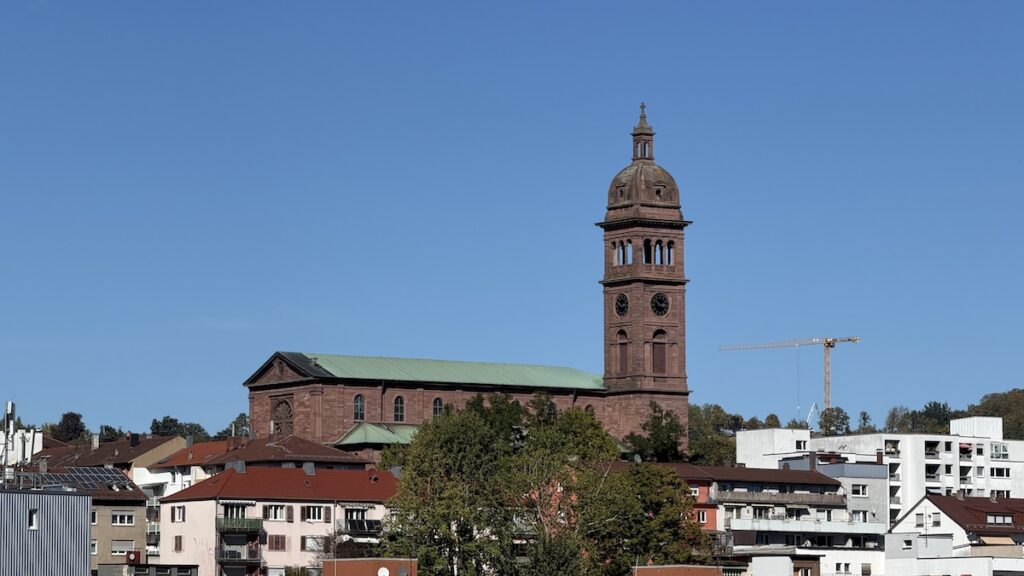 Ausblick von der Dachterrasse des EMMA