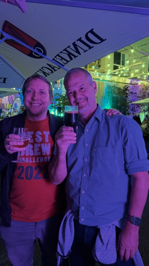 Markus und ich in Ludwigsburg