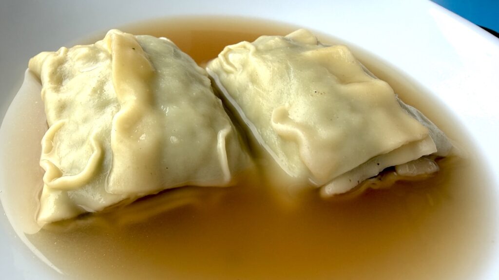 Maultaschen in der Brühe
