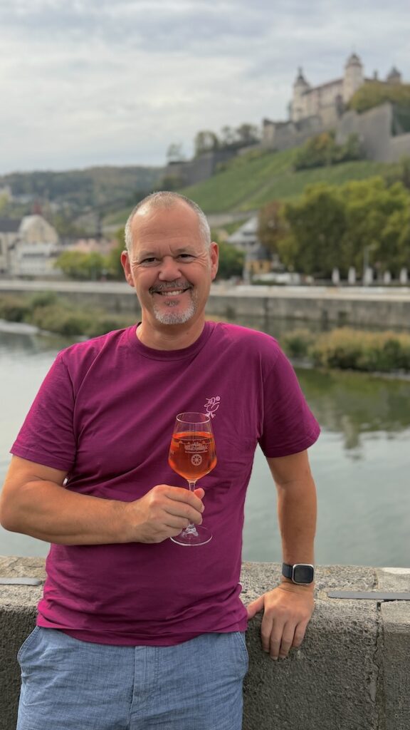 Ich auf der Alten Mainbrücke